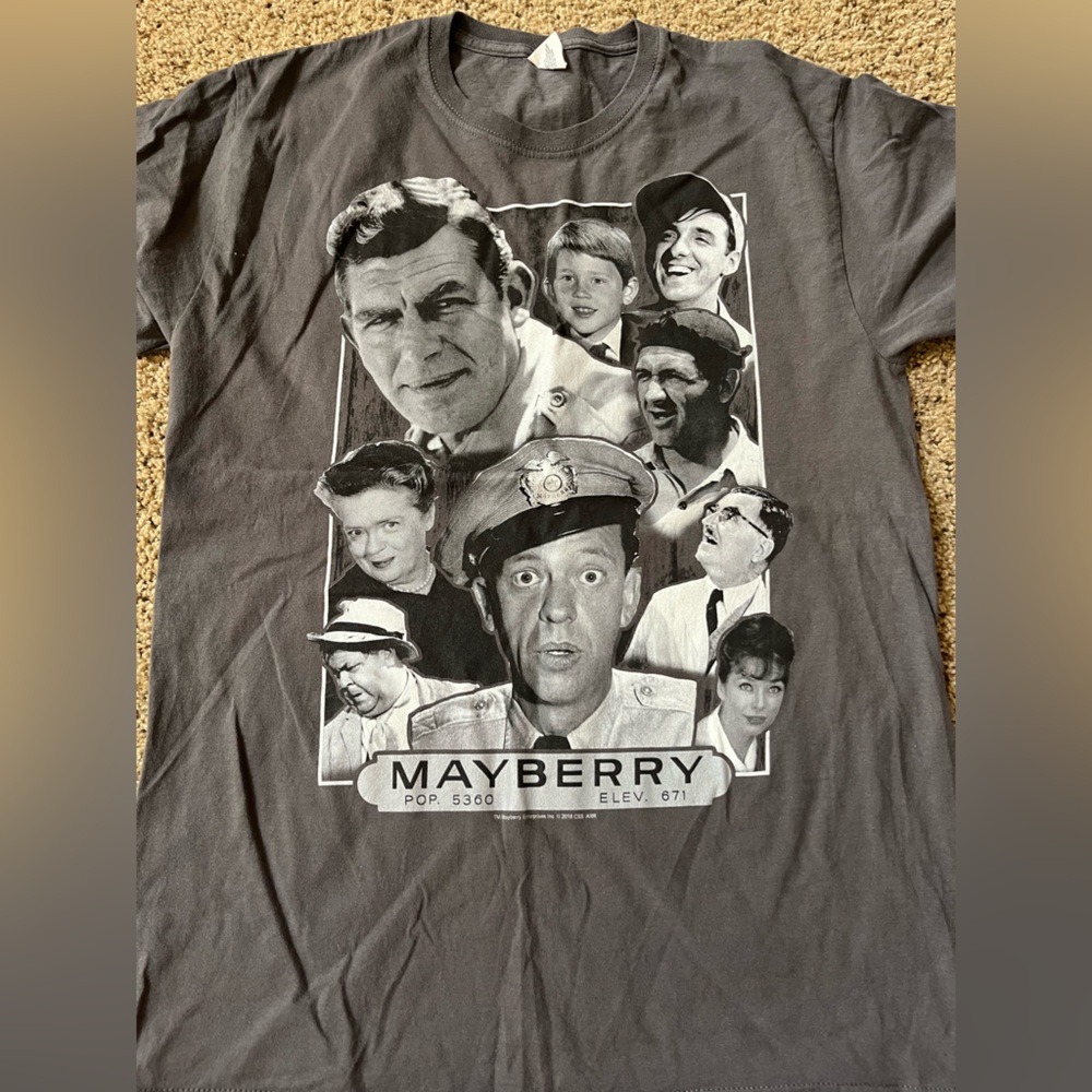 2 Andy Griffith show women’s T shirts